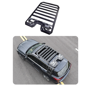 Accessoires pour <span class=keywords><strong>BMW</strong></span> X5, panier de toit de voiture en alliage d'aluminium, porte-bagages de toit de voiture, plateforme en aluminium, accessoires extérieurs - Product Image 1