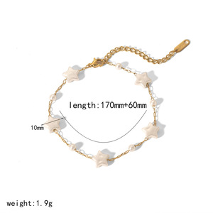 แกลเลอรีไข่มุกบาโรก |   สร้อยคอและกำไลข้อมือมุกชุบทอง 18K PVD |   สร้อยคอแบบมีชั้นกันน้ำสำหรับผู้หญิง - Product Image 5