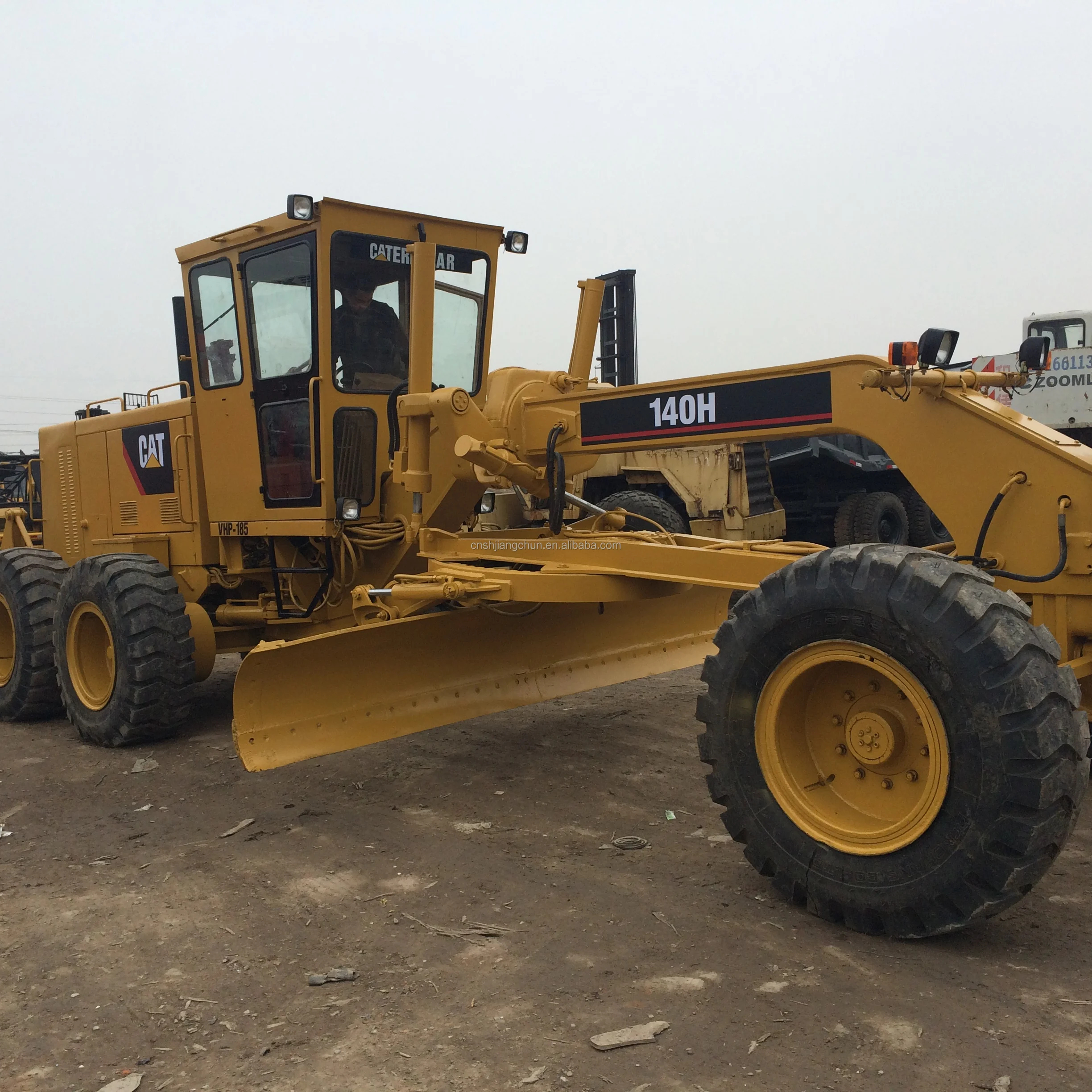 Подержанная гусеничная строительная машина CAT140H 140K 140G грейдер в наличии на продажу