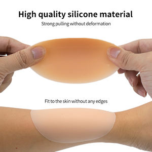 Silikon kullanımlık 8cm Pasties görünmez sopa-on itme meme kaldırıcı askısız su geçirmez kadın iç çamaşırı elbiseler sindiren - Product Image 5