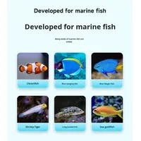 Petites particules riches en protéines, vitamines et minéraux, 500 ml/200 ml, nourriture pour poissons de mer en bouteille, utilisation en aquarium, garantie de 18 mois