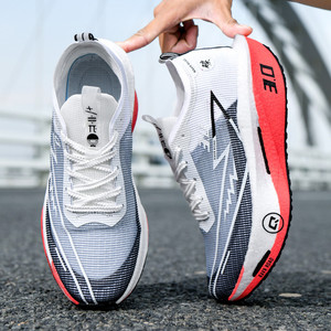 Chaussures de course pour hommes, nouveau style, respirantes, à semelle souple, en maille dégradée, légères, décontractées, pour la marche, vente en gros - Product Image 5