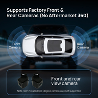 Autoradio Android 15 avec écran vertical de 12,1 pouces pour Ford Raptor F150 2013-2015, lecteur multimédia de voiture, FM/AM, vidéo, Carplay, autoradio stéréo