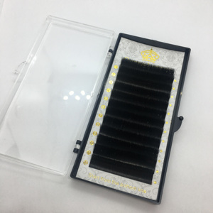 Mi Nối Chữ <span class=keywords><strong>V</strong></span> Dẹt Bán Trực Tiếp Từ Nhà Máy Lông Mi Nối Chữ <span class=keywords><strong>V</strong></span> Nối Dài Mi Phẳng PBT Hàn Quốc - Product Image 5