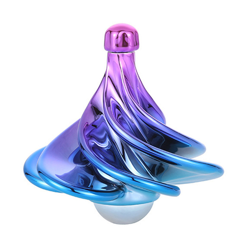 Оптовая продажа, новинка 2021, популярный товар Amazon, декомпрессионная игрушка из АБС-пластика, цветные пневматические Спиннеры с гироскопом