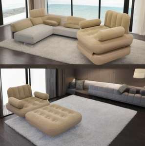 Wholesale 5 in 1 Portable Inflatable <strong>Sofa</strong> Inflatable <strong>air</strong> <strong>Sofa</strong> <strong>Bed</strong> - Product Image 3