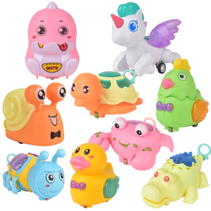 ABS nguyên liệu phim hoạt hình kéo dòng nhựa côn trùng Đồ chơi xe trẻ em Đồ chơi với ánh sáng kéo chuỗi Bọ Cánh Cứng ánh sáng lên đồ chơi động vật - Product Image 6