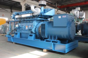 Marine Diesel Open Type Generator Set 50/60Hz <strong>Three</strong>/Single Phase Voltage with Weichai Engine ATS 1800 RPM - Product Image 3