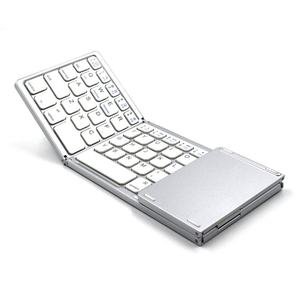 Hot Sale CE ROHS FCC Certified Pocket Size Mini Foldable Keyboard Wireless Touchpad Keyboard Folding Keyboard - Product Image 2