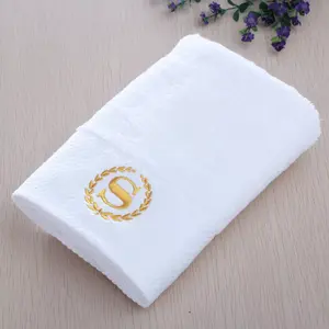 Luxury 5 Star Hotel Hand Towels For Hotel 100% Cotton Towels With Logo