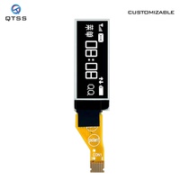Panel de Pantalla PMOLED Monocromática de 0.91 Pulgadas con Controlador SSD1306, Resolución 128x32, Interfaz SPI/I2C de 4 Cables, Ciclo de Trabajo 1/32