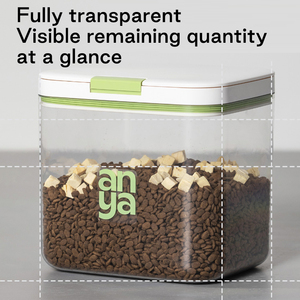 Anya Bán Buôn Kín Con Chó Thực Phẩm Lưu Trữ Container Xô Pet Mèo Thực Phẩm Lưu Trữ Tank Bin Với Nắp Đậy Chống Ẩm Kín Jar 2.8L - Product Image 4