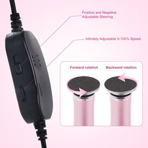 Lime à <span class=keywords><strong>pieds</strong></span> électrique, éliminateur de callosités professionnel en aluminium <span class=keywords><strong>pour</strong></span> les <span class=keywords><strong>pieds</strong></span>, vitesse réglable, <span class=keywords><strong>ponceuse</strong></span> à <span class=keywords><strong>pieds</strong></span> avec écran LED - Product Image 3