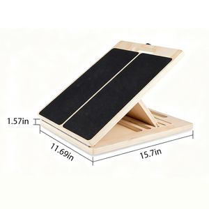 Tavola Inclinata in Legno per Stretching del Polpaccio, Tavola Portatile per Stretching - Product Image 6