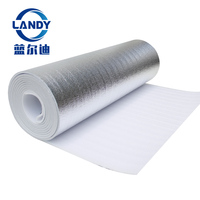 Rouleau d'isolation en mousse multicouche Landy Insulpack en aluminium EPE de 5 mm d'épaisseur pour toits, murs et sols