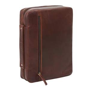 Bolsa de Almacenamiento para Libros de Cuero Genuino, Bolsa de Transporte para Biblia, Bolsa para Libros de Oración, Funda Protectora para Escrituras - Product Image 3