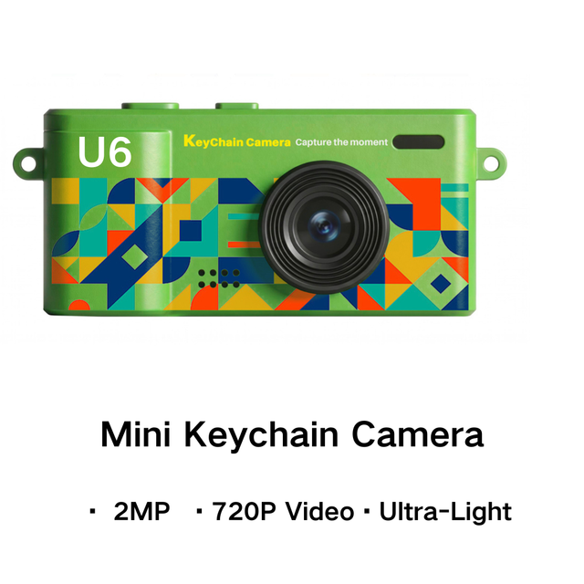 2026 Top-Selling Mini Keychain Digital Thumb Camera Video Recorder with Photo Filters 1.54 in Screen for Kids Students Gift