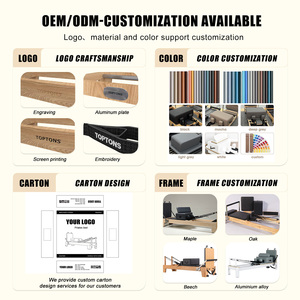 Silla de Estabilidad ZENJOY de Madera de Roble Clásica para Entrenamiento del Core, Equipo de Equilibrio Ajustable para Uso en Casa, Estudio y Gimnasio - Product Image 2