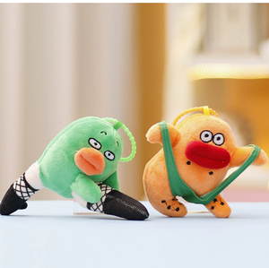 Superbe jouet en peluche amusant, pendentif de sac et porte-clés en coton PP, motif dessin animé personnalisé, mascotte amusante, accessoires originaux - Product Image 1