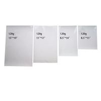 A4 A3 sublimazione carta poliestere cotone T-Shirt carta di trasferimento di calore bianco 100 fogli