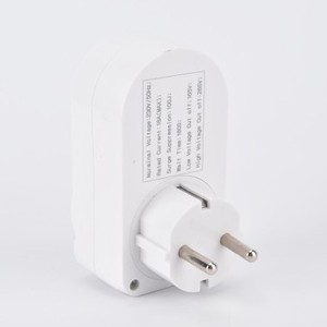Protector de Voltaje y Corriente Compacto de 120V AC220V Ajustable de 16A con Enchufe Europeo, 60Hz, Protección para Refrigerador - Product Image 3