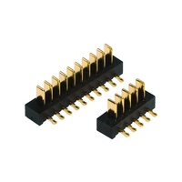 Tipe Pisau 90 °   Kunci Pintu Pintar Notebook Berlapis Emas Drone 3~14P Soket Pria Wanita Sisipan Samping Sisipan Bengkok Baterai PCB 2.5