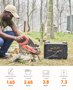 Centrale électrique portable 3000W LMFP <span class=keywords><strong>batterie</strong></span> 3170.25Wh AC 230V générateur d'énergie solaire <span class=keywords><strong>batterie</strong></span> externe pour <span class=keywords><strong>Camping</strong></span> en plein air RVs usage domestique - Product Image 2