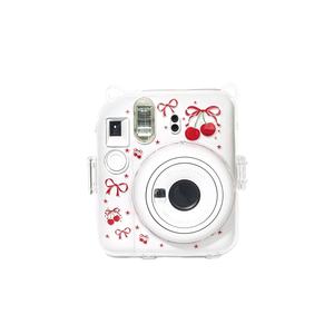 Étui de protection rigide transparent Cherry & Bow pour appareil photo instantané Fujifilm <span class=keywords><strong>Instax</strong></span> <span class=keywords><strong>Mini</strong></span> 12 - <span class=keywords><strong>Housse</strong></span> antichoc mignonne - Product Image 2
