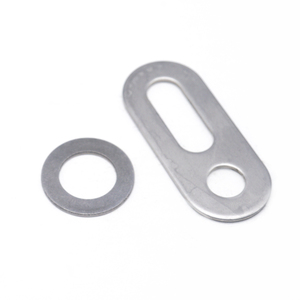 Dongguan Maßgefertigte DIN127 Federsicherungsscheiben & Flachscheiben - Verzinkter Stahl OEM-Zubehörteile mit Sicherungsmuttern für Industriemontage - Product Image 3
