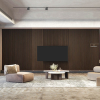 Vente directe d'usine, panneaux acoustiques en bois insonorisants, isolation acoustique MDF, isolation acoustique murale intérieure en bois, cinéma, bar, KTV