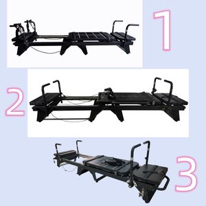 <span class=keywords><strong>Pilates</strong></span> Reformer de configuración de nivel superior proporciona un entrenamiento físico y mental más perfecto disponible en casa o en el gimnasio - Product Image 3