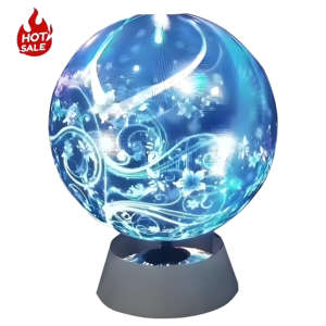 Pantalla LED Esférica a Todo Color para Fábricas, Tiendas Minoristas, Plazas Comerciales, Panel LED <span class=keywords><strong>3D</strong></span> - Product Image 4