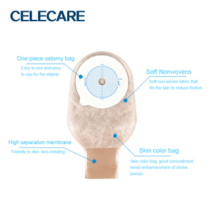 กระเป๋าทางการแพทย์สำหรับการผ่าตัดขนาด57มม. อุปกรณ์ทางการแพทย์ของ <span class=keywords><strong>Colostomy</strong></span> 0 - Product Image 3