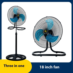 Nam Mỹ 18 inch 3 trong 1 quạt công nghiệp điện tháp làm mát bệ lưu thông không khí đứng <span class=keywords><strong>fan</strong></span> hâm mộ mạnh mẽ sàn kim loại <span class=keywords><strong>fan</strong></span> hâm mộ - Product Image 6
