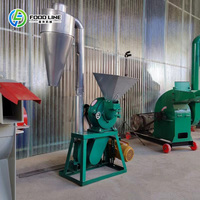 Machine à moudre le blé commerciale, machine à moudre le blé, raffinerie de farine de blé, machine à moudre le blé