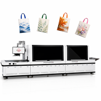Imprimante pour sacs non tissés multi-matériaux, équipement certifié CE ISO pour l'industrie publicitaire et cadeaux, impression jet d'encre UV sur tissu, fournisseur exportateur