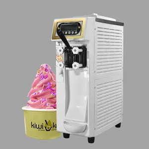 Máquina de sorvete calice ce etl quartz, parte superior do chocolate mcflurry função de frutas sorvete macio