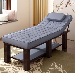 Gran oferta, cama de masaje de Spa moderna, mesa de salón de belleza, muebles de clínica, cama de masaje Facial de madera - Product Image 5