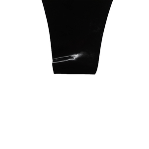 Combinaison en <span class=keywords><strong>latex</strong></span> naturel faite à la main, vente en gros, une pièce, 0,4 mm d'épaisseur, col en V profond, costume de bain pour femmes - Product Image 3