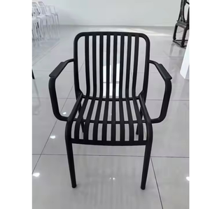 Venta al por mayor al aire libre Patio salón Jardín ocio sillón plástico comedor silla para Cafetería Restaurante - Product Image 1
