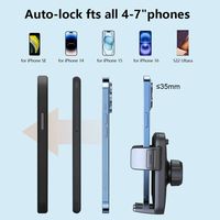 Support universel pour téléphone de voiture, fixation sur grille d'aération, réglable à 360°, clip flexible, support mobile pour iPhone, Android, smartphones