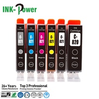 Mürekkep güç 820 821 PGI-820 CLI-821 PGI 820 CLI 821 Premium uyumlu renkli mürekkep püskürtmeli mürekkep Canon için kartuş PIXMA IP4760 yazıcı