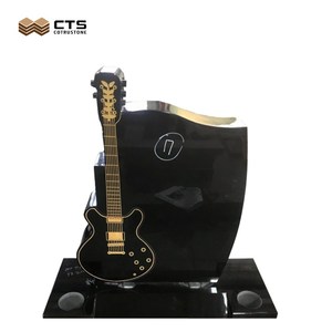 Défonceuse graphique en granit, sculpté à la main, style américain, 5 ans, entraînement, pièces de rechange gratuites, guitare, noir - Product Image 1