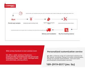 Vis à tête cylindrique à six pans creux en acier inoxydable, finition <span class=keywords><strong>zinc</strong></span>, grade A2-70, anti-desserrage, tige cintrée, M2-M8 - Product Image 2