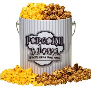 Personalizado 1 galón 2 galones 3 galones mango redondo hojalata de hierro Metal regalo almacenamiento cubo <span class=keywords><strong>palomitas</strong></span> latas para <span class=keywords><strong>palomitas</strong></span> de maíz - Product Image 4