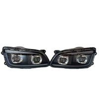 Ensemble de phares à LED à double lentille pour camion Hino 700 Profia 81110-E0022 81150-E0022, phare LED complet avec DRL (paire)