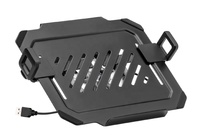 Support de tablette pour ordinateur portable de jeu NBH-8GL RGB avec ventilateur de refroidissement pour montage d'écran, ordinateur portable jusqu'à 17 pouces, capacité de 19,8 livres