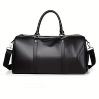 Nouveau Sac de Voyage Homme Durable, Sac à Main Simple et Tendance pour le Fitness, Grande Capacité, en Polyester, avec Fermeture Éclair, Sac à Bandoulière Souple