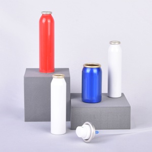 Produzione gratuita <span class=keywords><strong>bomboletta</strong></span> <span class=keywords><strong>Spray</strong></span> in alluminio Mini 55ml 150ml 100ml 22*52mm schiuma da barba nera bombolette metalliche - Product Image 1