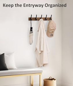 Factory Custom <b>Wall</b> <b>Hanging</b> Wooden Garment Hook Holder OEM ODM Bespoke Multi-Purpose Non-Folding Precision-Made <b>Storage</b> - Product Image 2